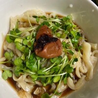 自分で打ったおうどん*\(^o^)/*旨し♪
