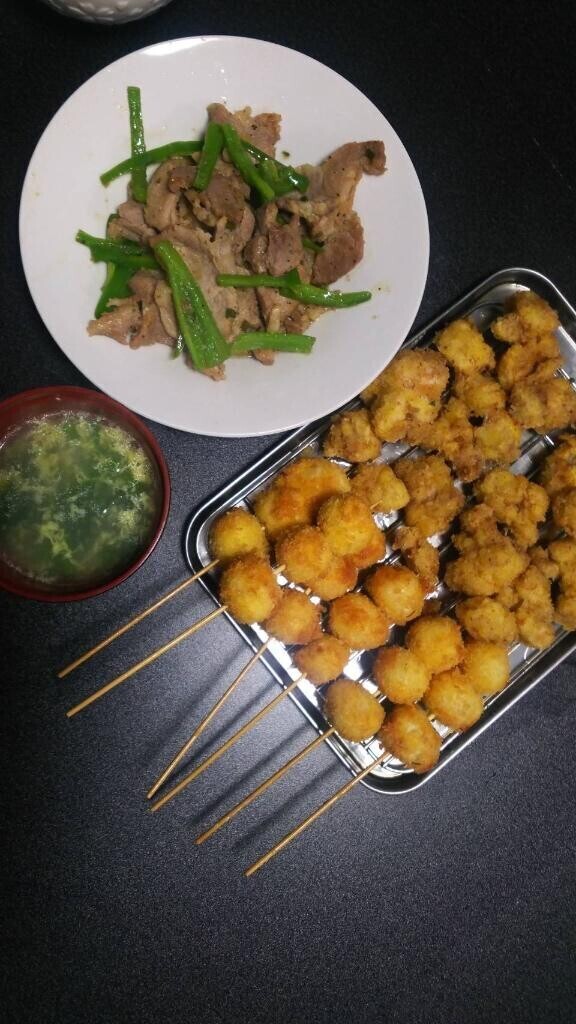 夕飯??