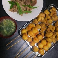 夕飯??