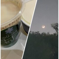 今日は何だか(*´-`)疲れたなぁ、、、そして月が綺麗だわ