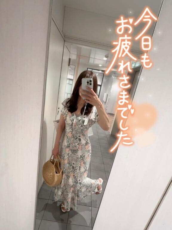 今日の私服姿