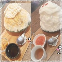 私が食べたの、どっち！？でショウ♡
