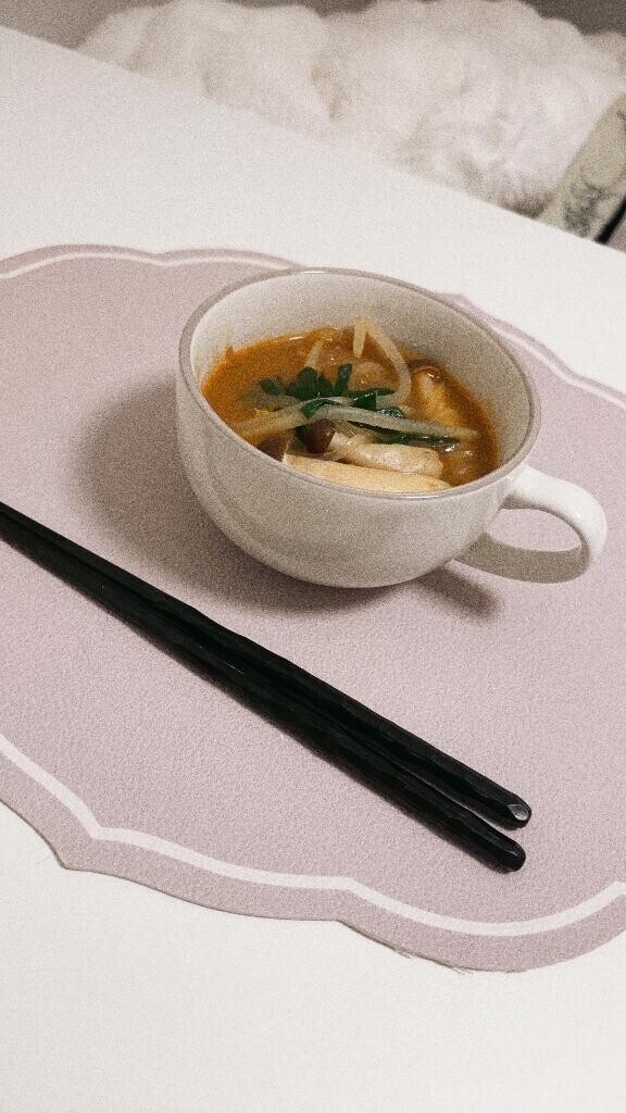 優しいスープで…