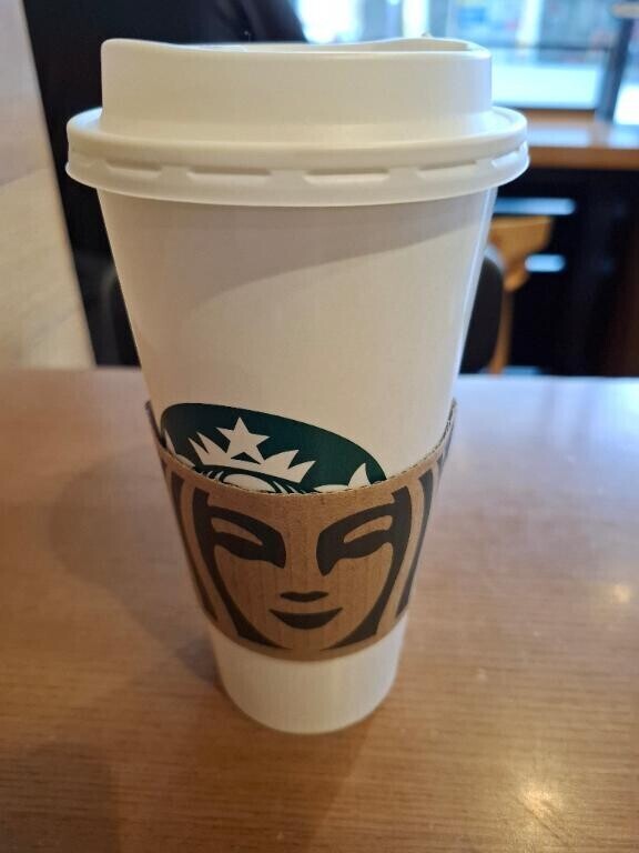 スタバで…