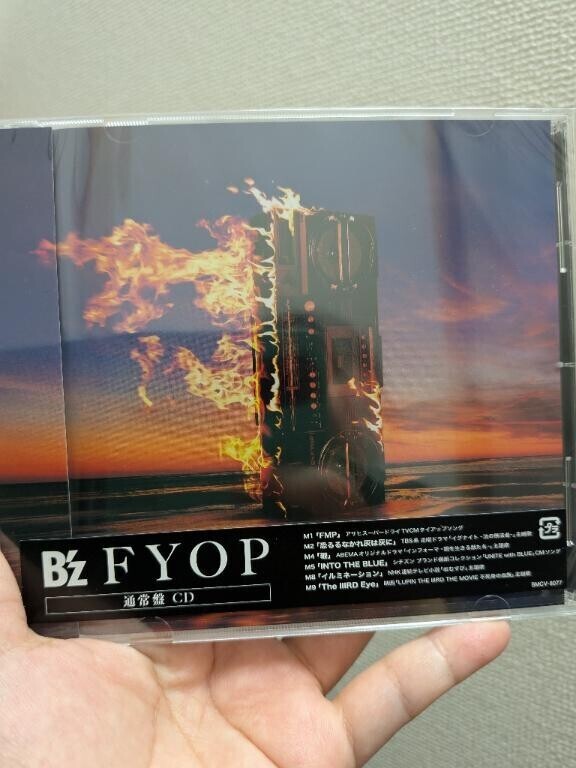 B'zのNEW ALBUM「FYOP」を最速ゲットしたよ！！