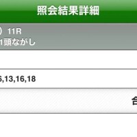 万馬券を逃しました