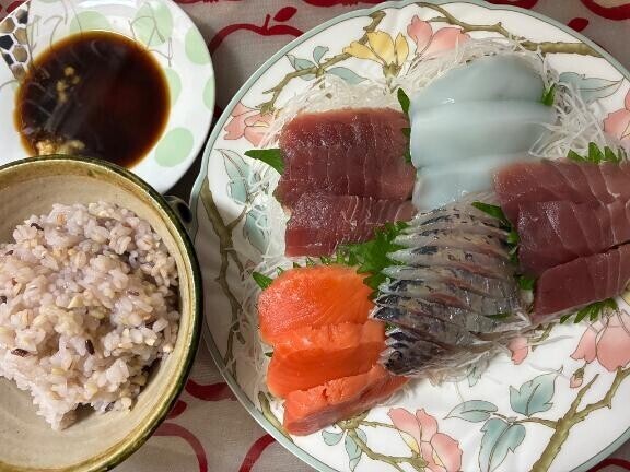 お刺身の*\(^o^)/*気分〜