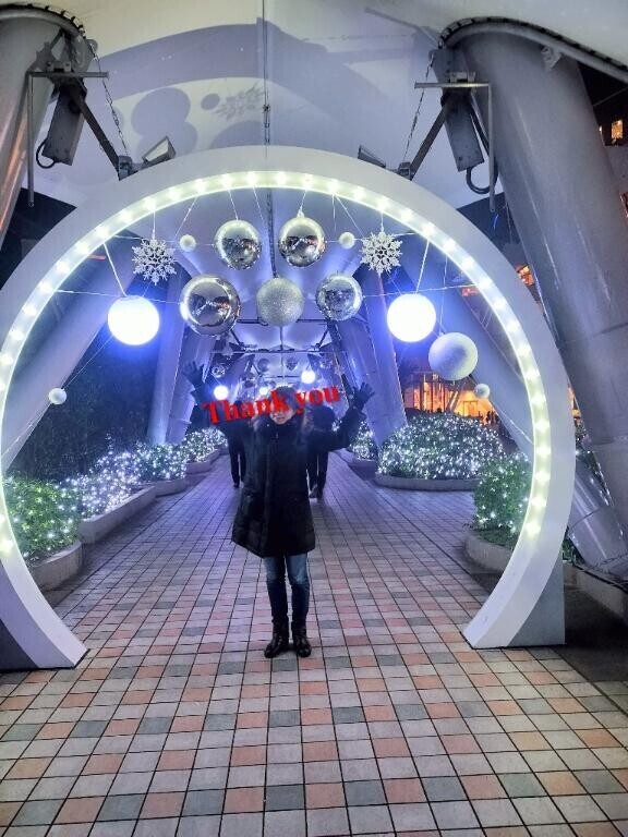 『東京ドームイルミ』デート