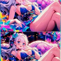 どこを見てる？