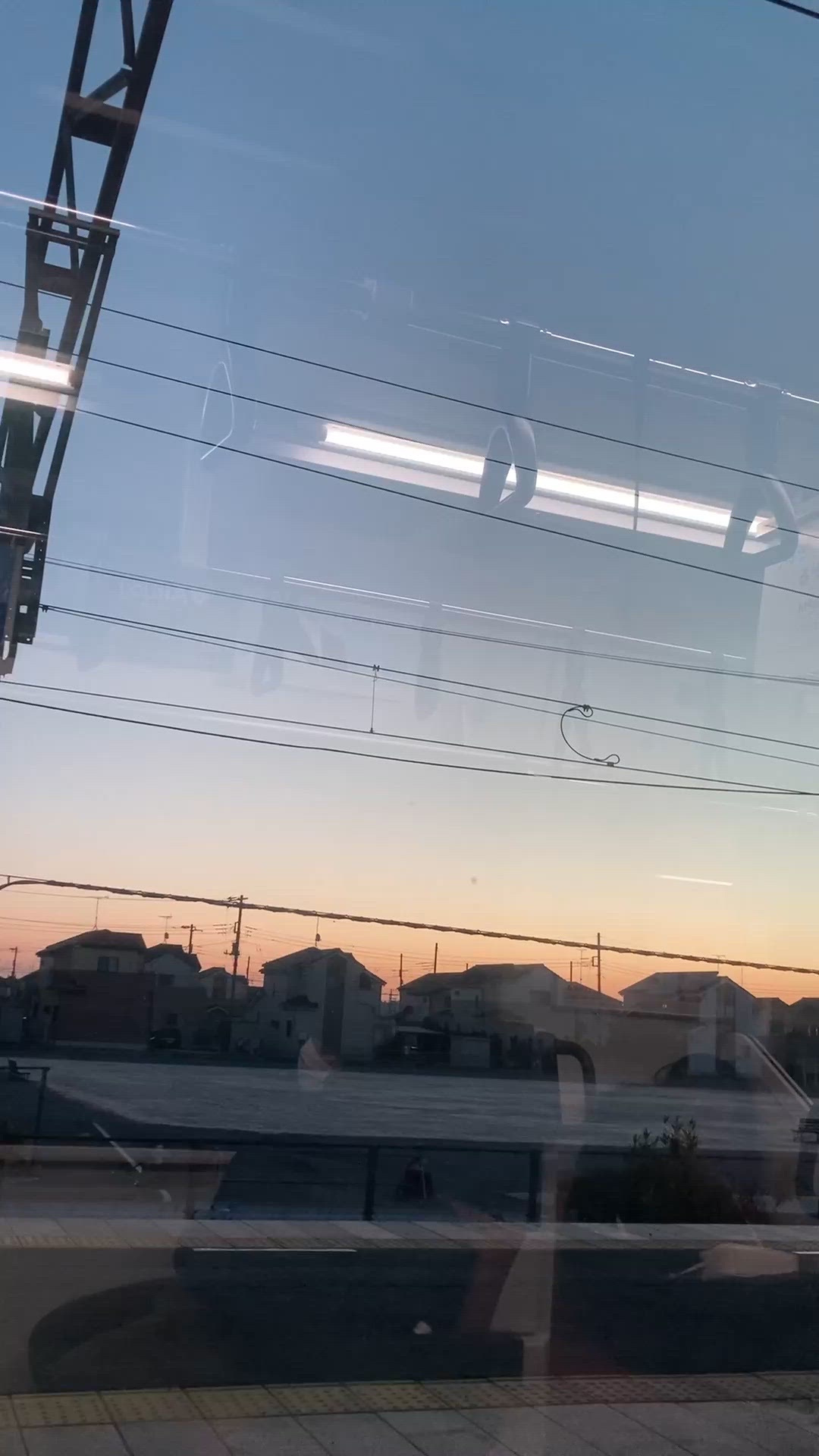 朝の空ってめちゃくちゃきれい。