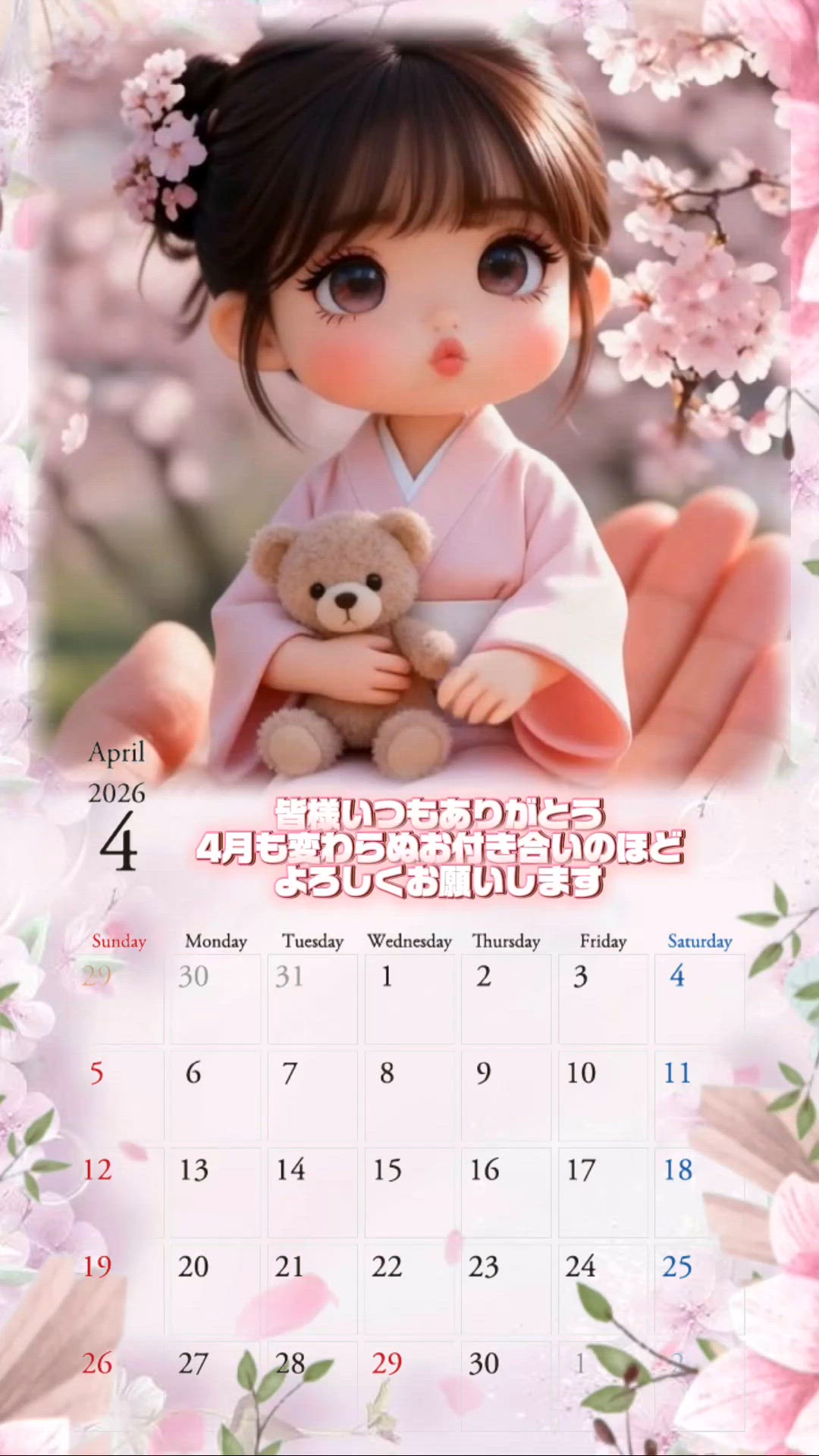 4月出勤予定🩷遊びに来てね