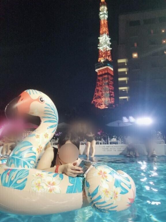 🩷今年もプール🩷