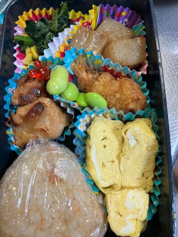 朝のお弁当