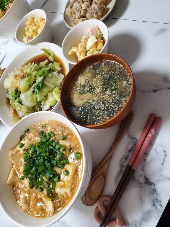 おうち中華⸜(*˙꒳˙*)⸝