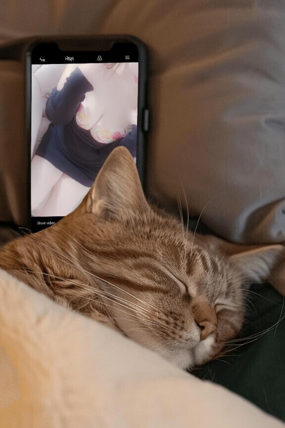眠い　つけま。