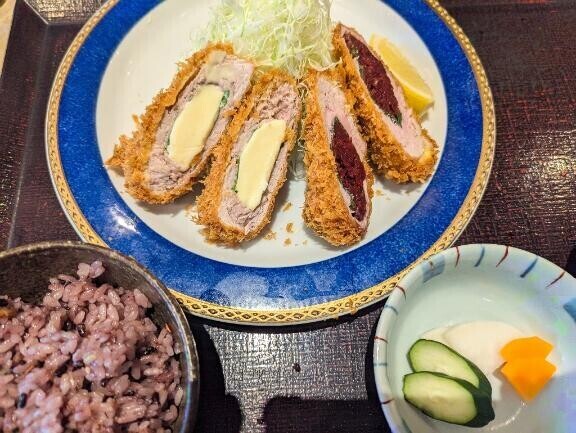 夏っぽいとんかつ