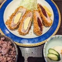 夏っぽいとんかつ