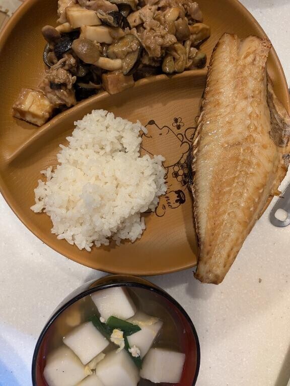夕飯〜