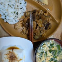 夕飯〜