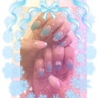 新しいネイルとマツエク( ꇐ₃ꇐ )