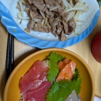 夕飯〜
