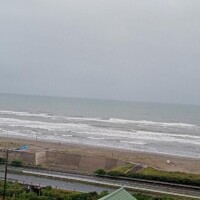 今朝の海
