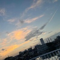 夕日