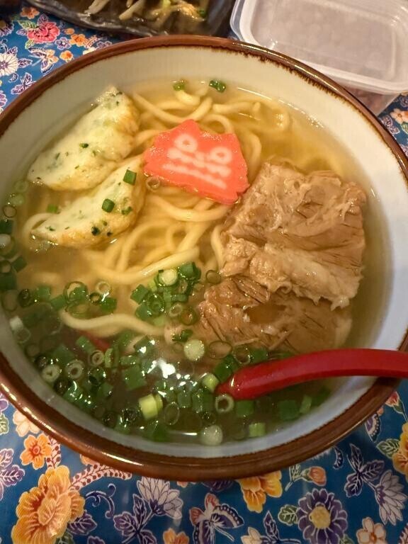 この前食べたソーキそば