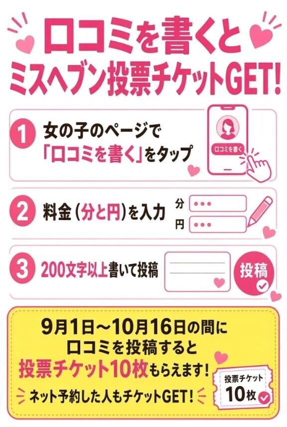 ミスヘ●ンのチケット