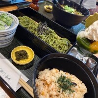 抹茶そば‍