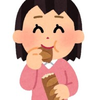 パンの匂いに…