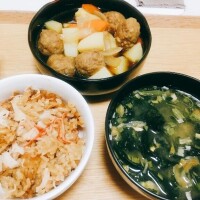 夕ご飯?