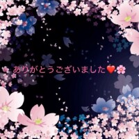 夜桜に??????