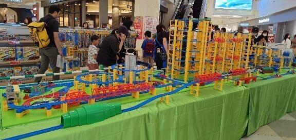 プラレールイベントやっていました