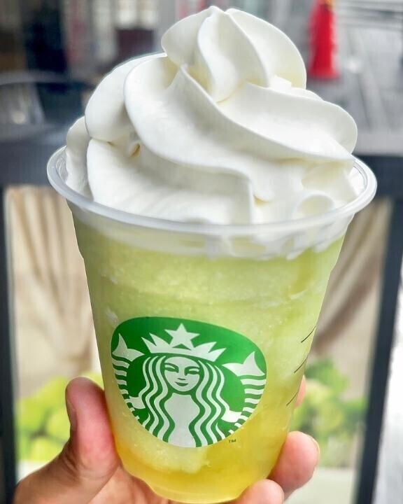 最近マスカットフラペチーノにハマってる