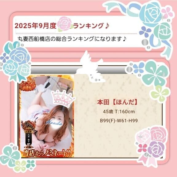 【感謝】2025年9月ランキング結果のお礼