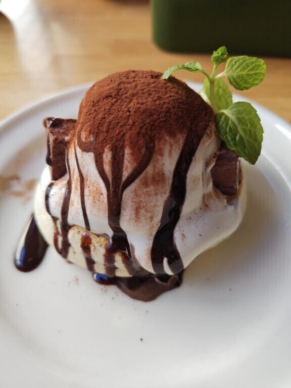 ランチのデザートに