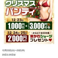 クリスマスパンティ