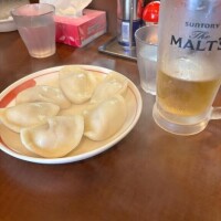 ビールと餃子が好き