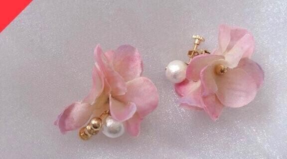 かわいいイヤリング買いました