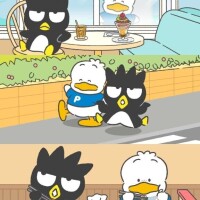 電車の中で、