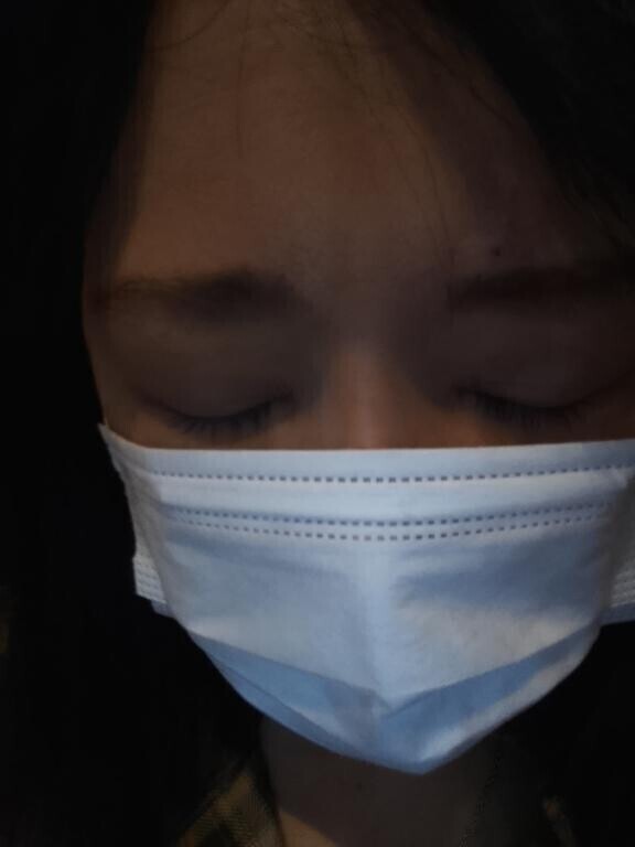 眉毛ブリーチしたよ