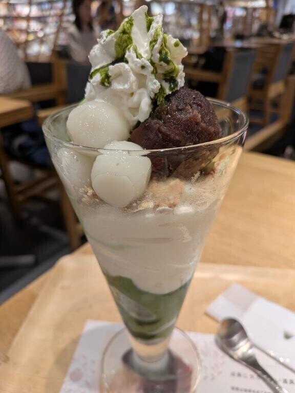 抹茶パフェ