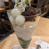 抹茶パフェ