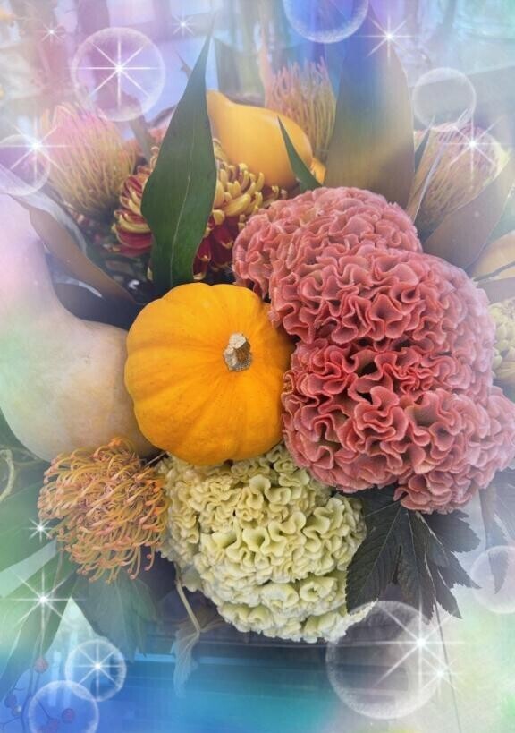 フラワーアレンジです。