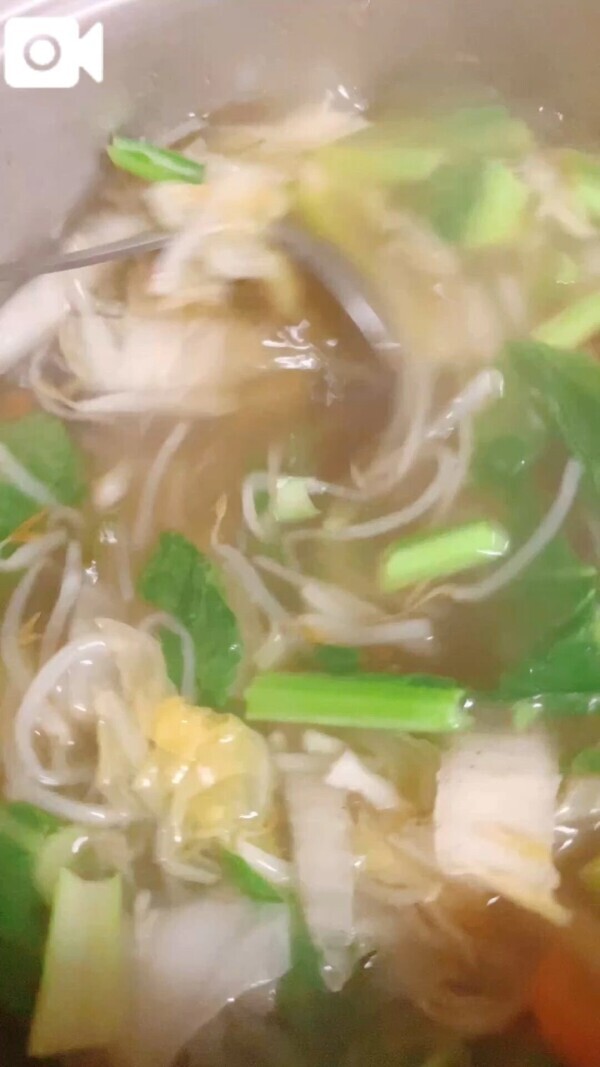 💖 エビちゃんとお野菜たっぷりスープと💖