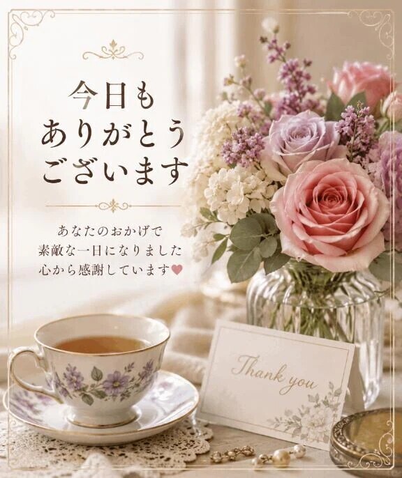 本日のお礼💓