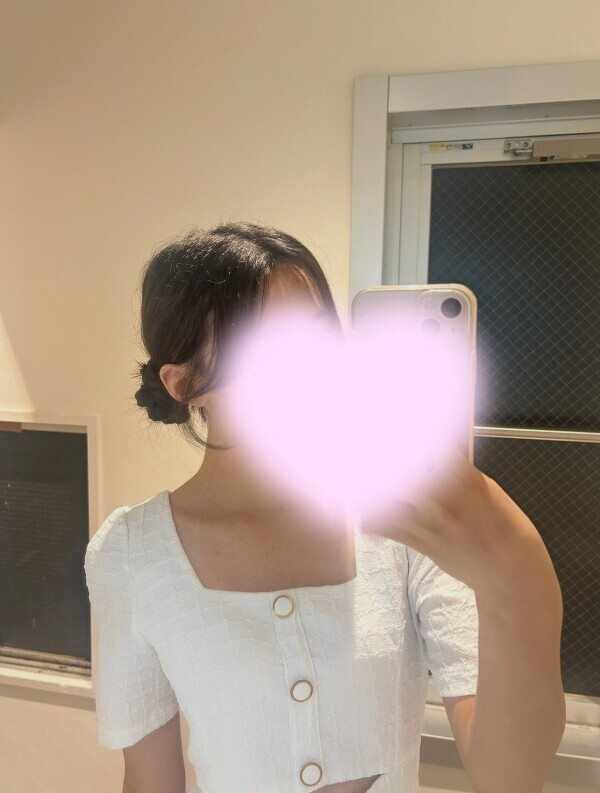 友達のキャバドレス借りた時の写真👉👈