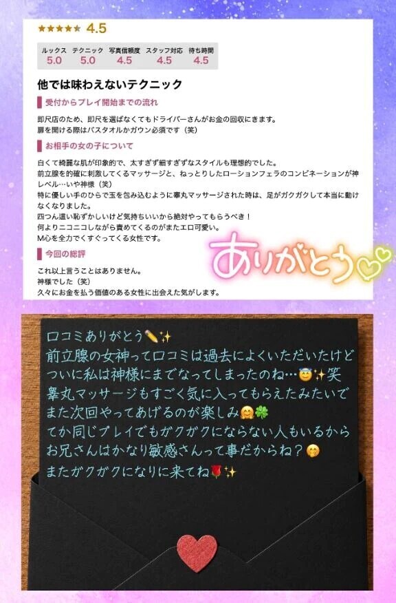 【口コミのお礼】