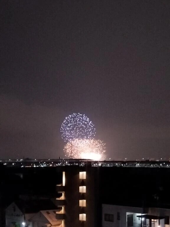 昨日は花火大会🎇